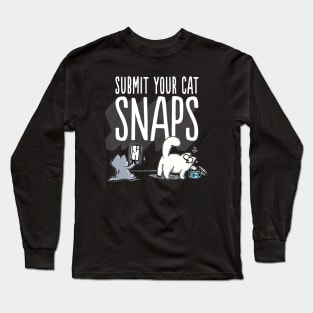 Simons Cat Submit Your Cat Snaps Long Sleeve T-Shirt